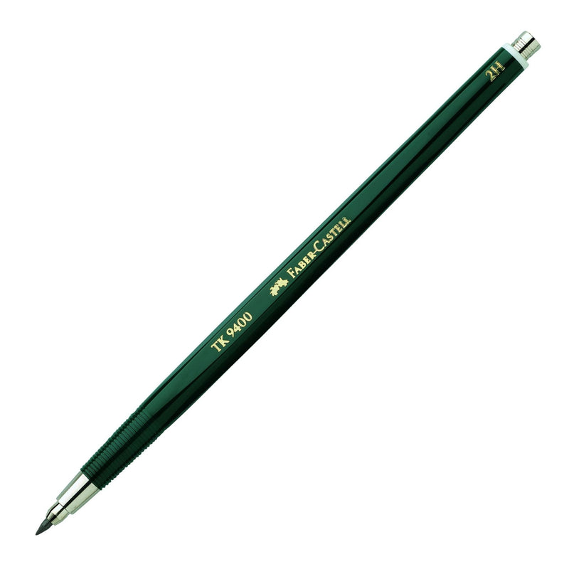 Faber-Castell TK9400 2mm 2H Clutch Pencil, Black