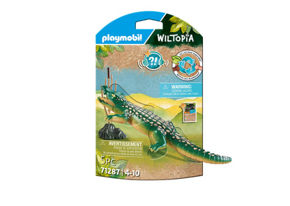 Playmobil 71287 Wiltopia Alligator, Educational toys, For the little and big explorers, Sustainable toy suitable for children ages 4+