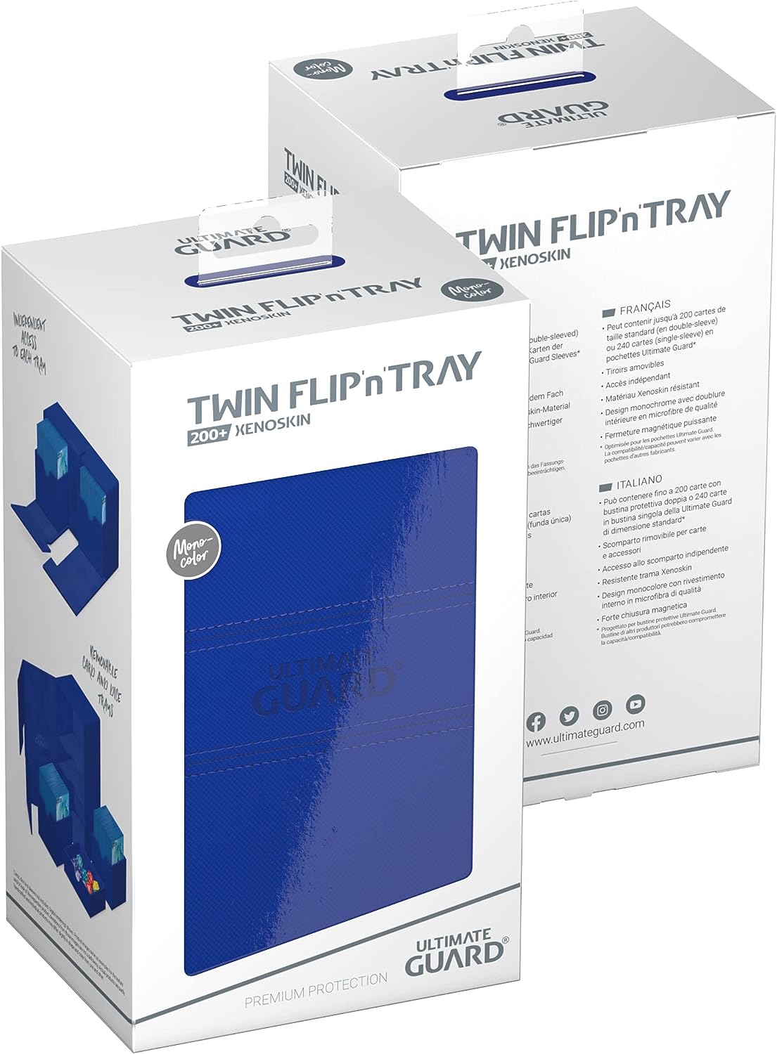 Ultimate Guard Twin Flip`n`Tray 200+ Monocolor