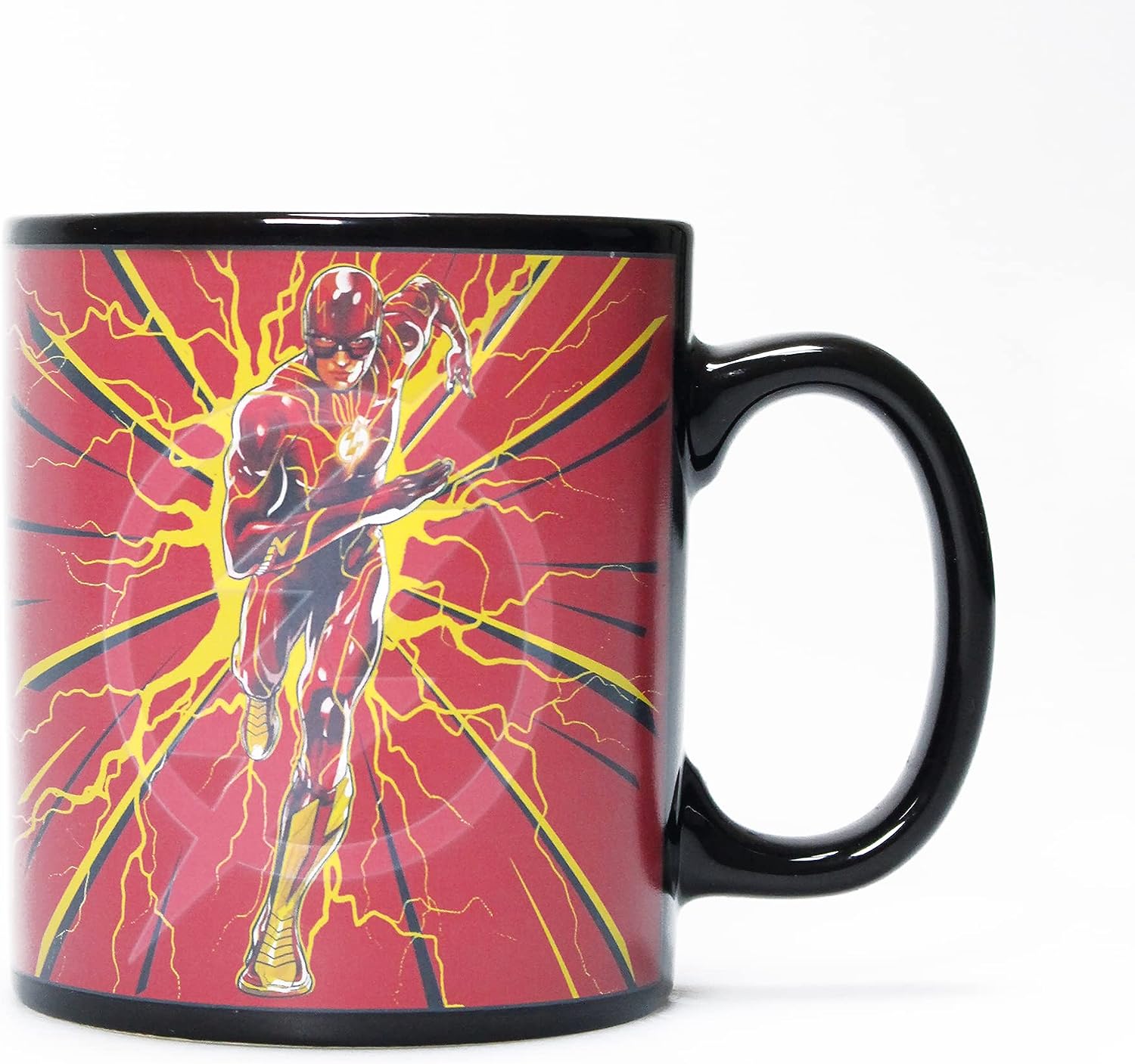 The Flash Mug - Colour Change Heat Reveal - DC Comics - 400ml - Work Mug - Gift