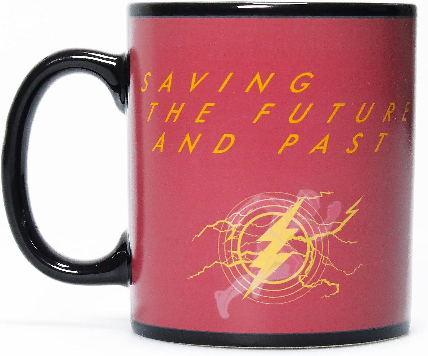 The Flash Mug - Colour Change Heat Reveal - DC Comics - 400ml - Work Mug - Gift