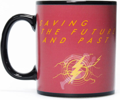 The Flash Mug - Colour Change Heat Reveal - DC Comics - 400ml - Work Mug - Gift
