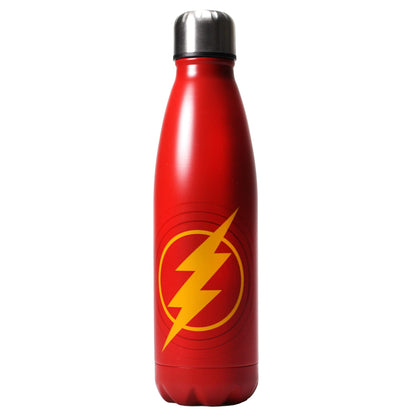 THE FLASH Metal Water Bottle 500ml - DC Comics - Reusable Water Bottle - Cool Water Bottle