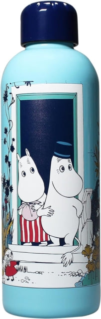 Water Bottle Metal 500Ml Embossed Moomin