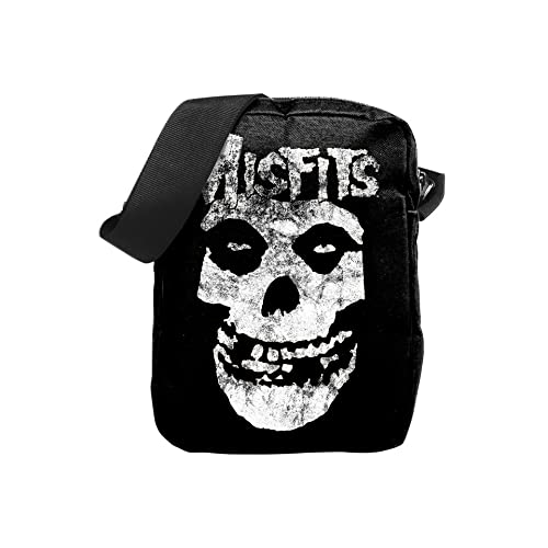 Rocksax Crossbody Bag Misfits Glow Fiend Messenger Bag 21cm x 16cm x 5.5cm – Officially Licensed Merchandise