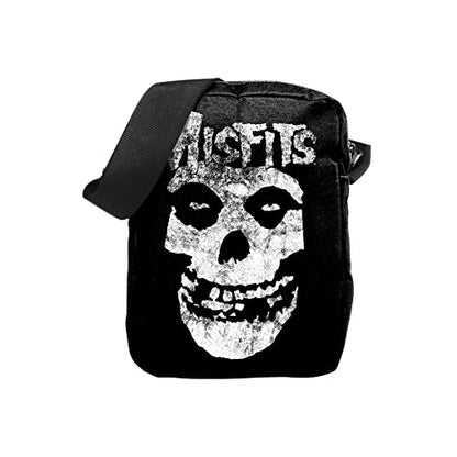 Rocksax Crossbody Bag Misfits Glow Fiend Messenger Bag 21cm x 16cm x 5.5cm – Officially Licensed Merchandise