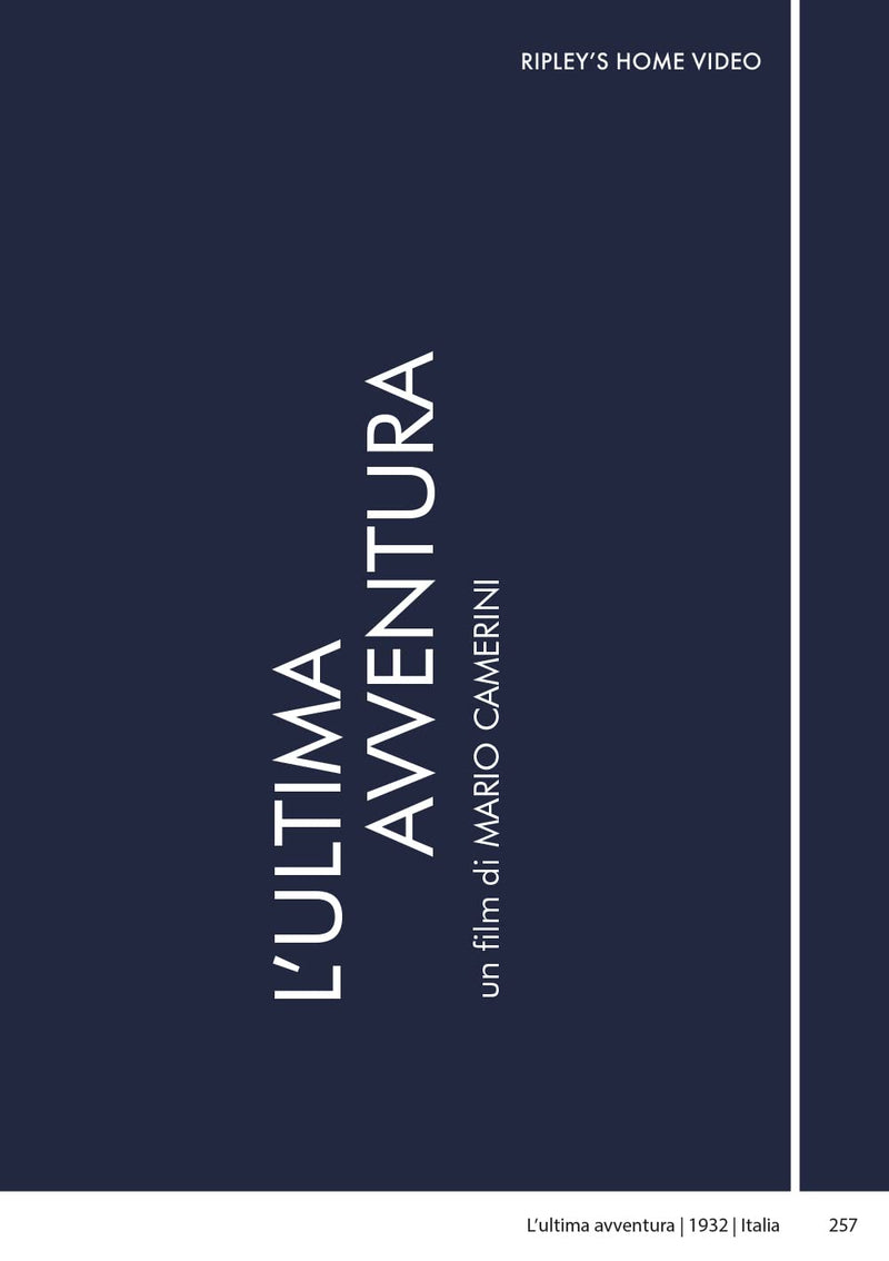 Ultima Avventura L'