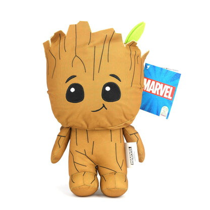 Sambro Marvel Guardians of the Galaxy Lil’ Bodz Feature Talking Groot Plush Soft Toy, 10-inches