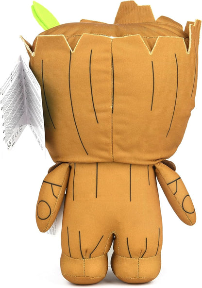Sambro Marvel Guardians of the Galaxy Lil’ Bodz Feature Talking Groot Plush Soft Toy, 10-inches