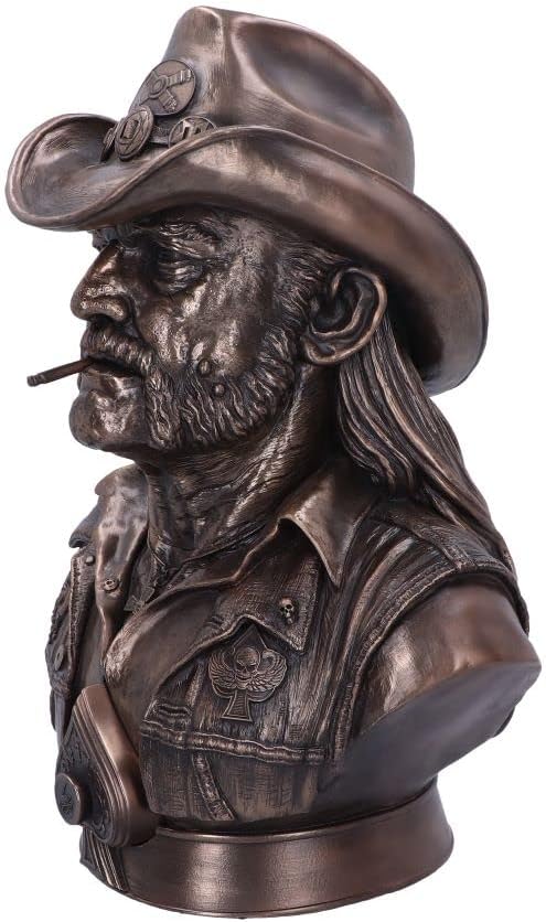 NEMESIS NOW LTD Motorhead - Buste Lemmy (Finition en Bronze) 35cm