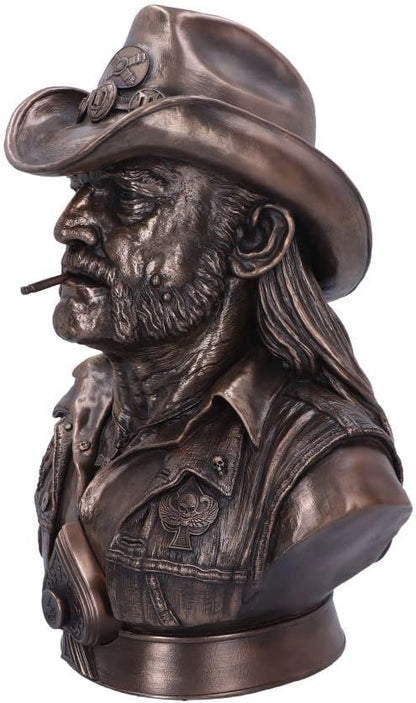 NEMESIS NOW LTD Motorhead - Buste Lemmy (Finition en Bronze) 35cm