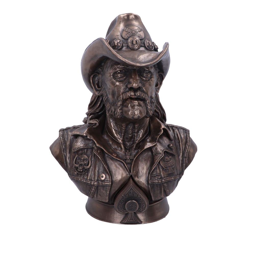 NEMESIS NOW LTD Motorhead - Buste Lemmy (Finition en Bronze) 35cm