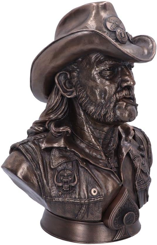 NEMESIS NOW LTD Motorhead - Buste Lemmy (Finition en Bronze) 35cm