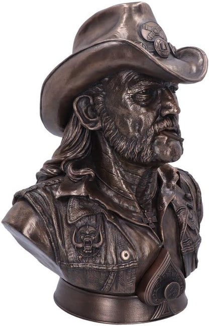 NEMESIS NOW LTD Motorhead - Buste Lemmy (Finition en Bronze) 35cm