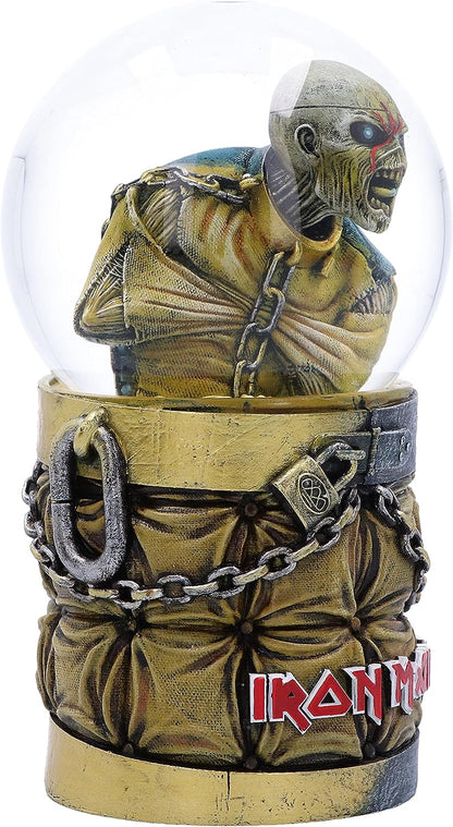 Nemesis Now Iron Maiden Piece of Mind Snow Globe 17.5cm, Resin & Glass, Officially Licensed Iron Maiden Merchandise, Piece of Mind Snow Globe, Cast in the Finest Resin, Expertly Hand-Painted 17.5cm Br