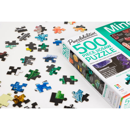 500 Piece Jigsaw Mineralogy*, 9354537011499