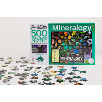 500 Piece Jigsaw Mineralogy*, 9354537011499