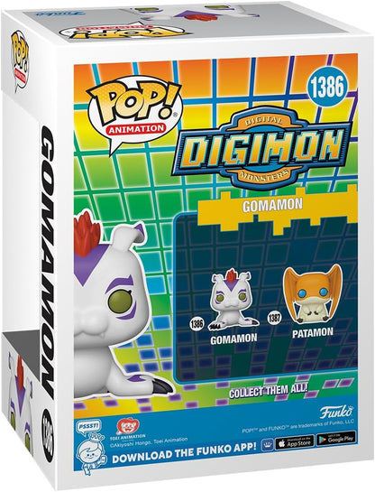 Funko POP! Animation: Digimon - Gomamon - Collectable Vinyl Figure - Gift Idea - Official Merchandise - Toys for Kids & Adults - Anime Fans - Model Figure for Collectors and Display