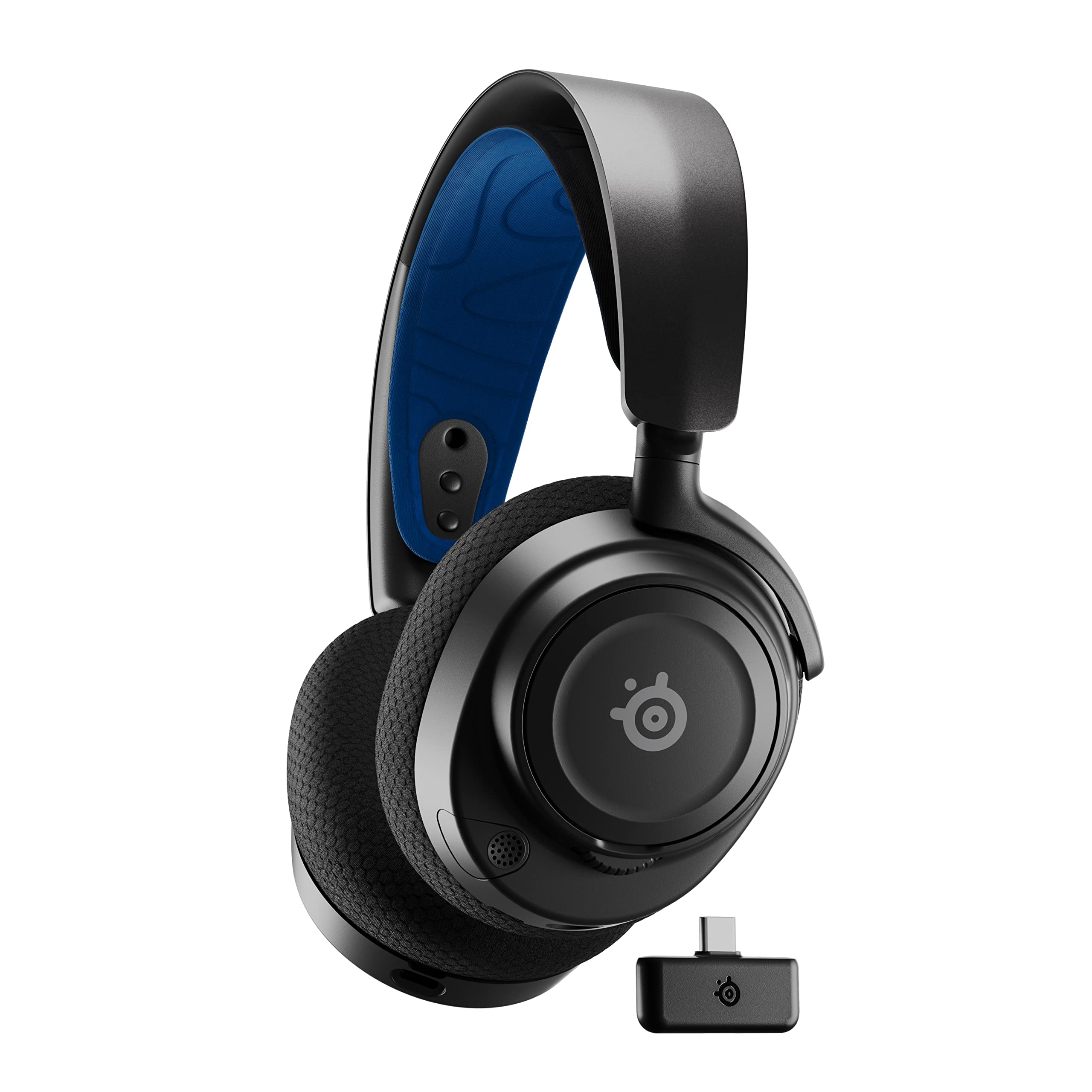 SteelSeries Arctis Nova 7P - Wireless Multi-System Gaming & Mobile Headset - Nova Acoustic System - 2.4GHz & Simultaneous Bluetooth - 38Hr Battery - ClearCast Gen2 Mic - PlayStation, PC, Switch PC, Pl