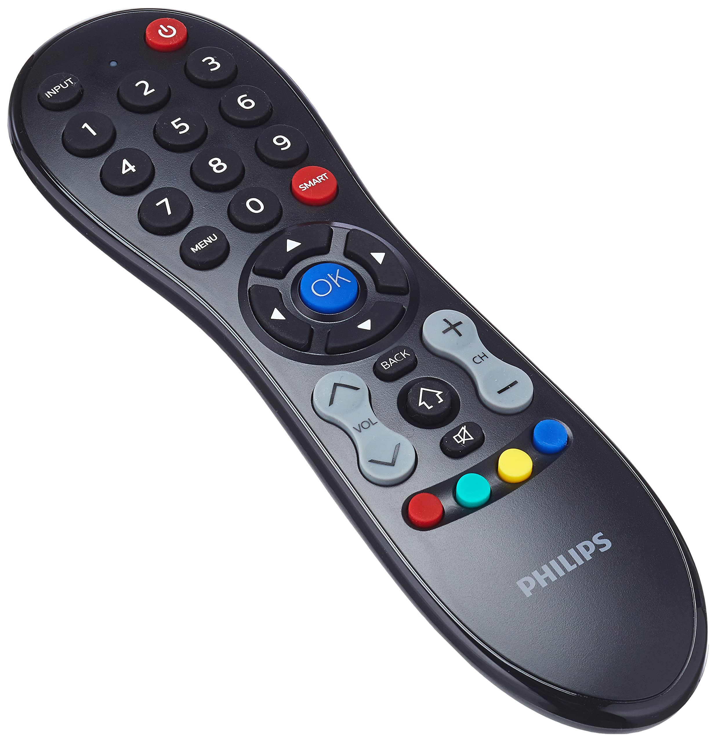 Philips Perfect replacement SRP3011 IR Wireless Press buttons Black - remote controls (IR Wireless, Press buttons, Black, DTV, TV, Universal, 24 - 55 kHz