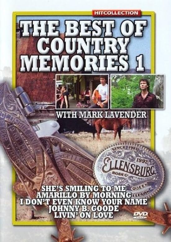 Mark Lavender - Best Of Country Memories 1 (Dvd) (Region 2)
