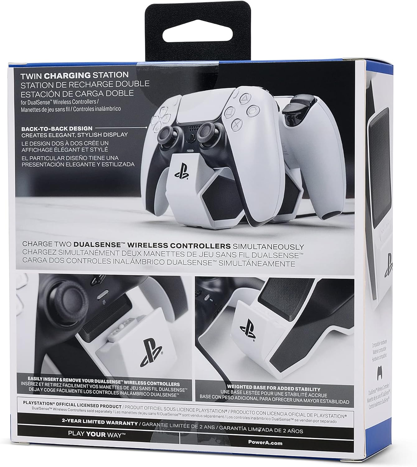 PowerA Twin Charging Station for DualSense Wireless Controllers (EU