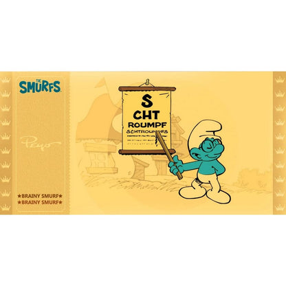 CARTOON KINGDOM Les SCHTROUMPFS - Le Schtroumpf à lunettes - Golden Ticket
