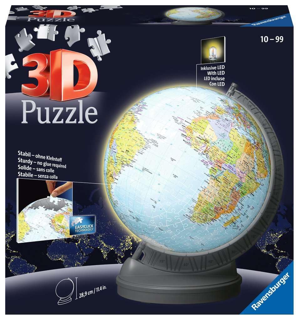 Ravensburger - Globe With Light 540p - (10311549