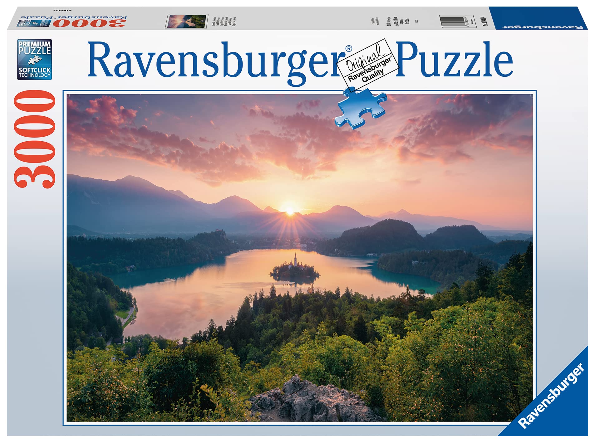 Ravensburger - Lake Bled, Slovenia 3000p - (10217445