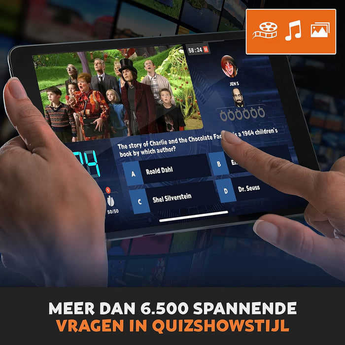 OUTSMARTED! The Live Family Quiz Show Board Game | Ages 8+ | Trivia Game For Kids & Adults | for 2 to 24 Players (Outsmarted! 2024 Edition) Outsmarted 2024 Edition