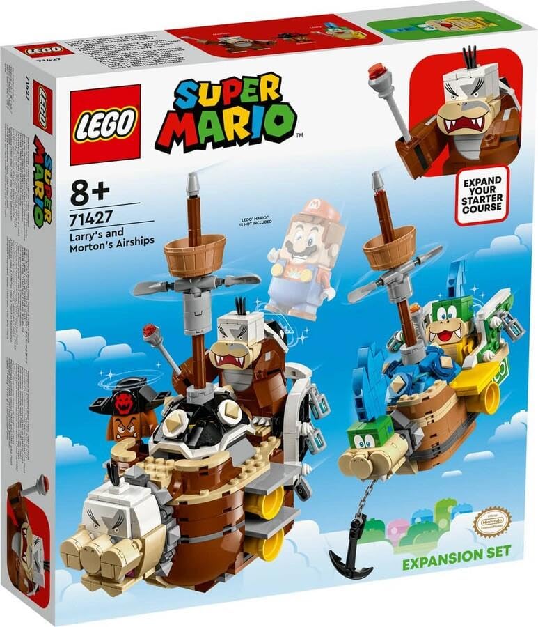 LEGO Super Mario - Larry's and Mortonâ€™s Airships Expansion Set (71427