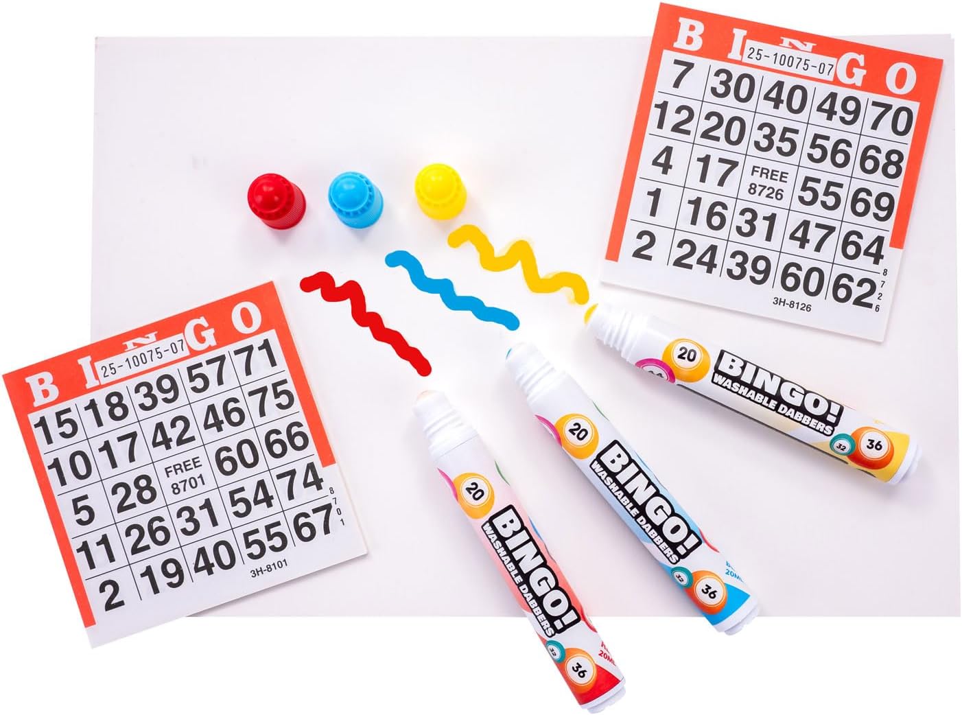 divers - Bingo Stiften 3st.
