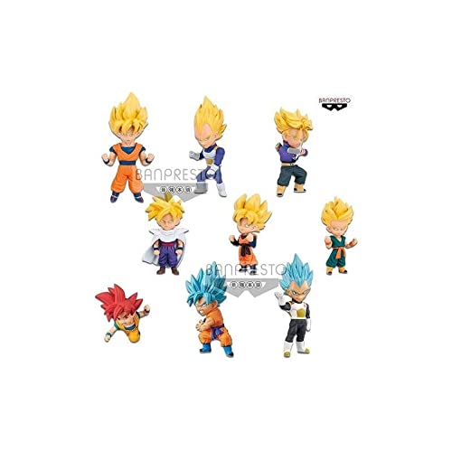 Banpresto Dragon Ball Super WCF – Display 12 Figuren Sayian Special – 7 cm