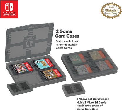 Game Traveler Nintendo Switch Zelda Case - Holds Switch OLED, Switch or Switch Lite, Adjustable Viewing Stand & Bonus Game Cases, Deluxe Carry Handle, Licensed Nintendo Switch Case