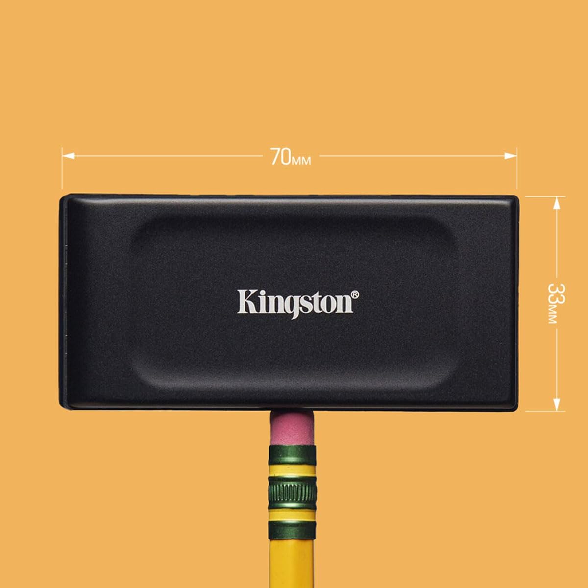 Kingston XS1000 1TB Drive a stato solido (SDD) esterno USB 3.2 Gen 2 SSD Portatile - SXS1000/1000G