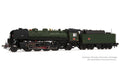 Arnold - SNCF, 141R 1155 steam Locomotive, boxpok Wheels, Black, Big Fuel Tender