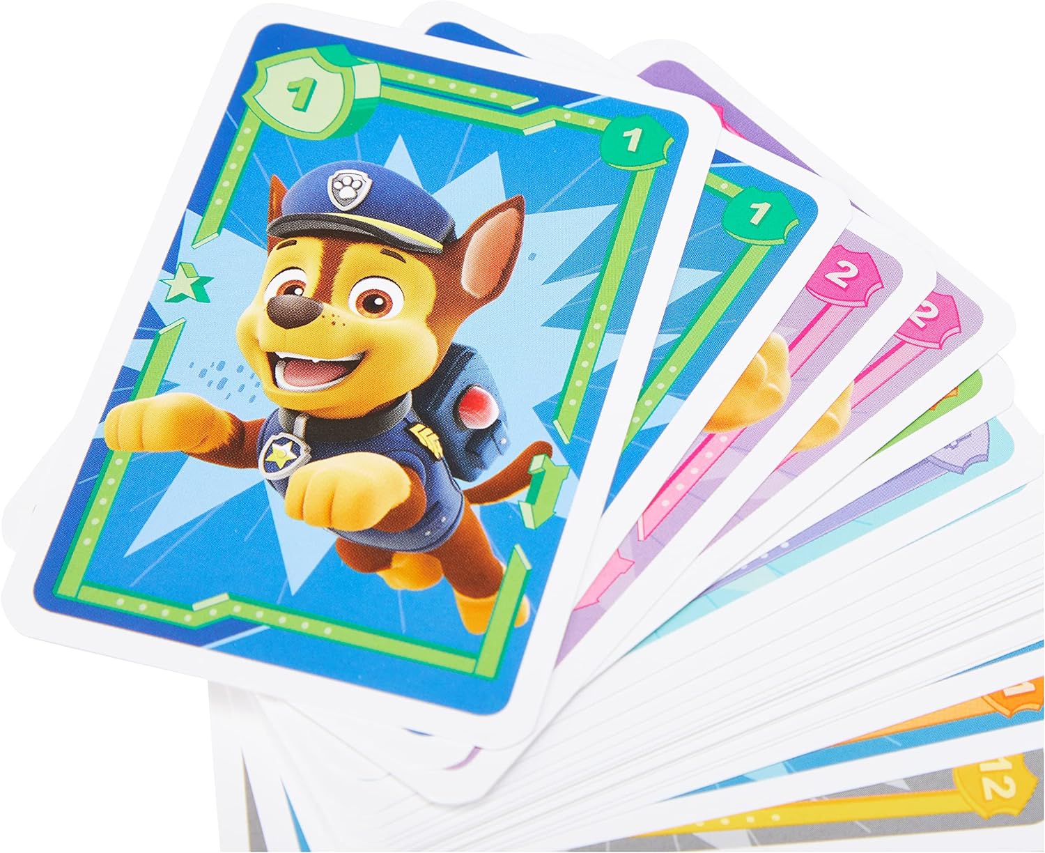 Shuffle Paw Patrol - Pairs and Old Maid Playing Cards, Suitable for Playing Snap, 1 Deck, Ages 3+