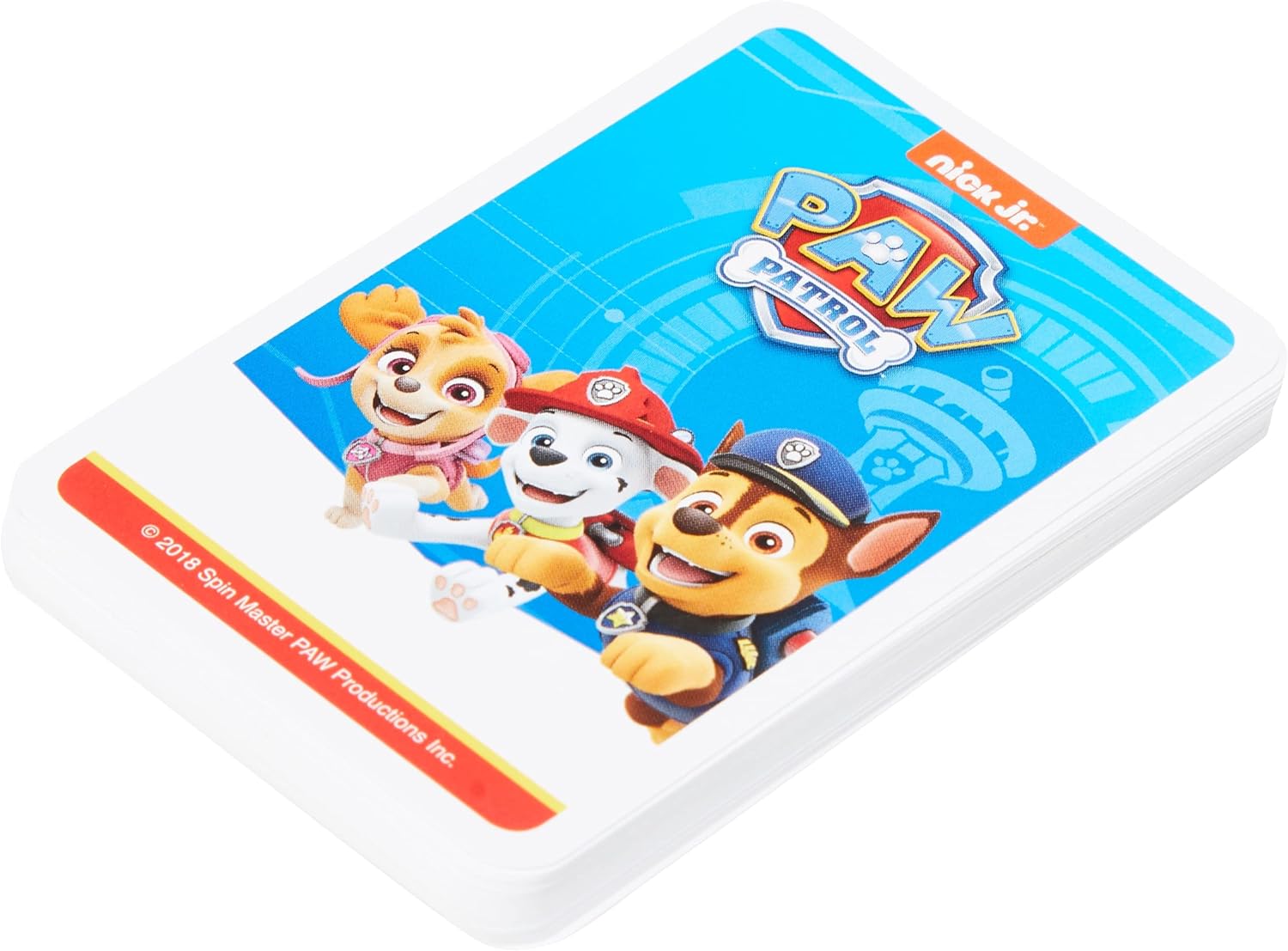 Shuffle Paw Patrol - Pairs and Old Maid Playing Cards, Suitable for Playing Snap, 1 Deck, Ages 3+