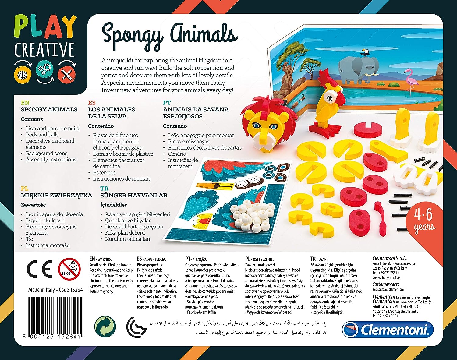 Clementoni – The Animals of the Sheet (15284