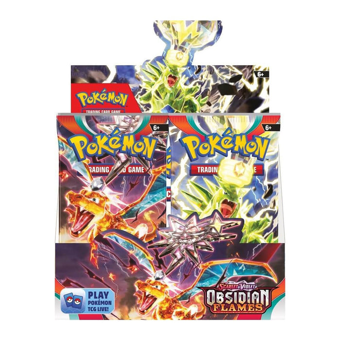 Pokémon TCG: Scarlet & Violet—Obsidian Flames Booster Display Box (36 Booster Packs)