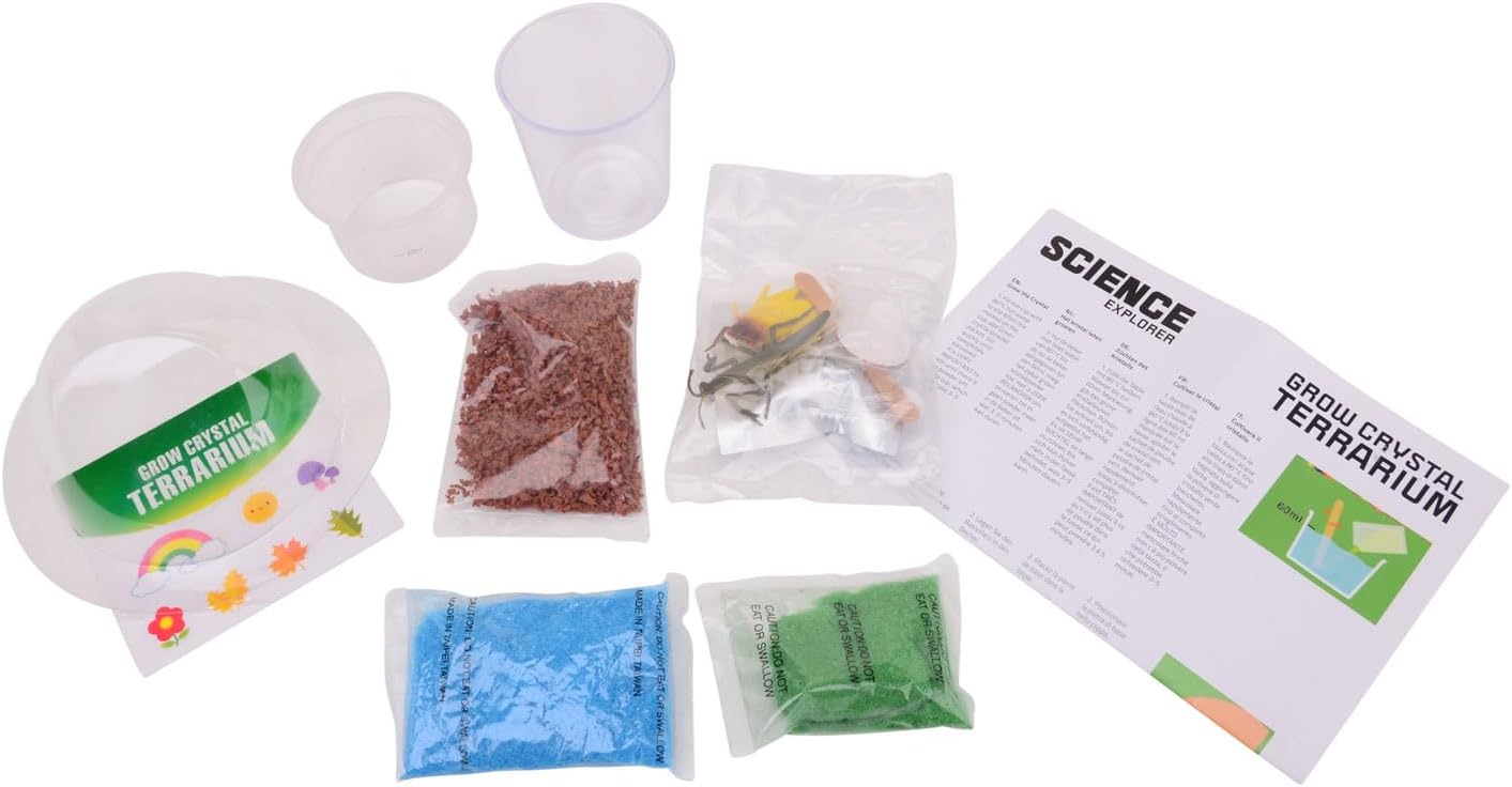 Science Explorer Makes Your Own Crystal Terrarium