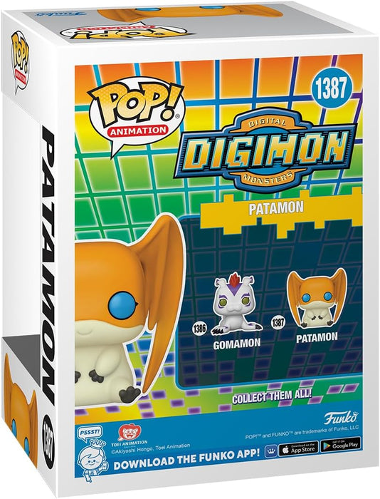 Funko POP! Animation: Digimon - Patamon - Collectable Vinyl Figure - Gift Idea - Official Merchandise - Toys for Kids & Adults - Anime Fans - Model Figure for Collectors and Display