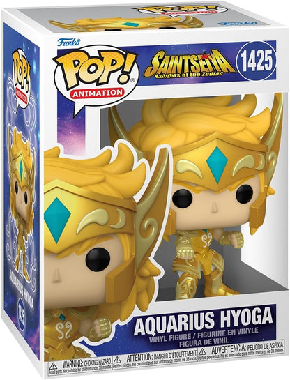 Funko POP! Animation: Saint Seiya - Gold Aquarius Cygnus Hyoga - Collectable Vinyl Figure - Gift Idea - Official Merchandise - Toys for Kids & Adults - Anime Fans - Model Figure for Collectors