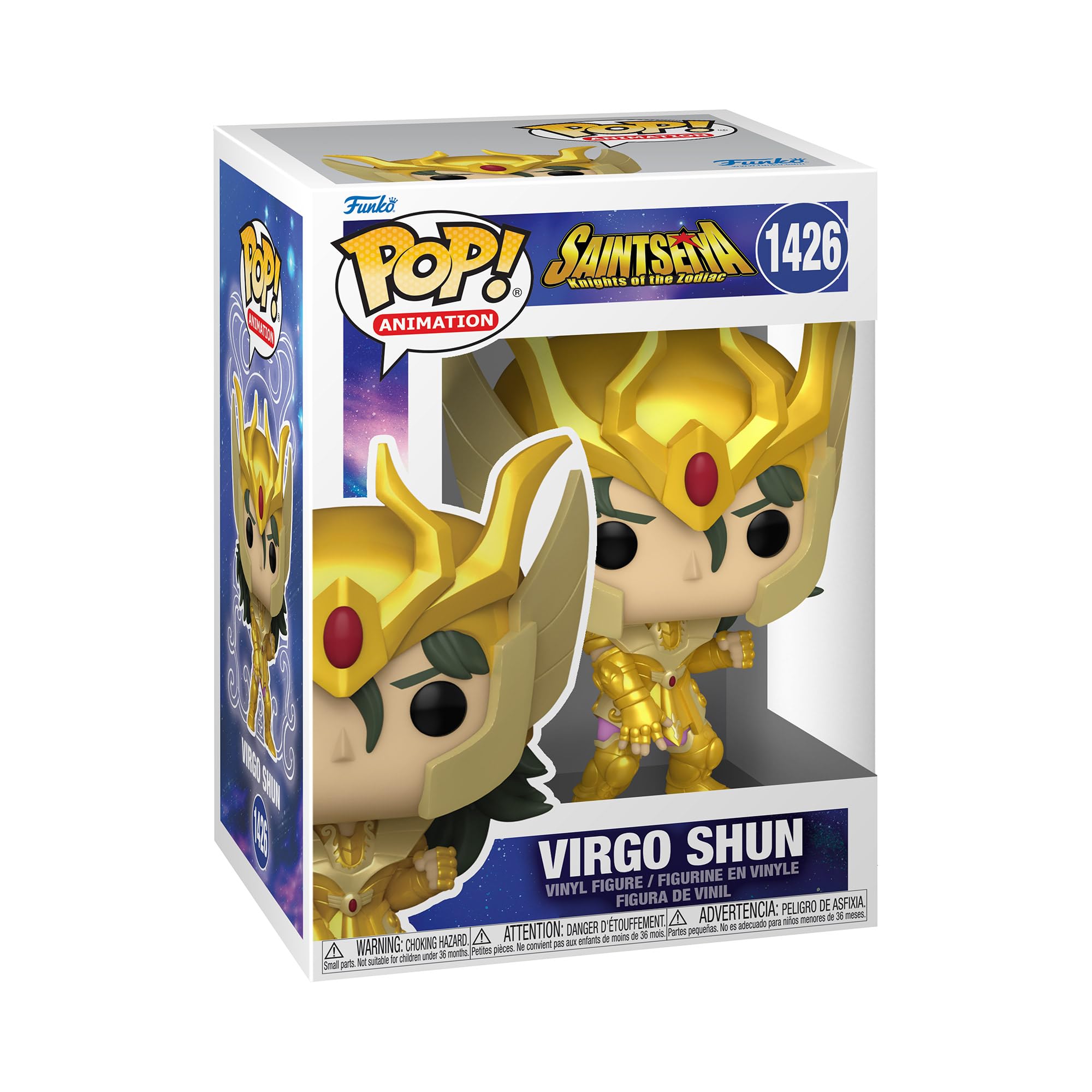 Funko POP! Animation: Saint Seiya - Gold Virgo Andromeda Shun - Collectable Vinyl Figure - Gift Idea - Official Merchandise - Toys for Kids & Adults - Anime Fans - Model Figure for Collectors