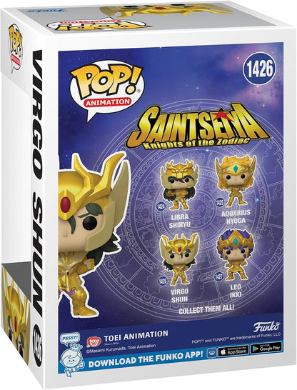 Funko POP! Animation: Saint Seiya - Gold Virgo Andromeda Shun - Collectable Vinyl Figure - Gift Idea - Official Merchandise - Toys for Kids & Adults - Anime Fans - Model Figure for Collectors
