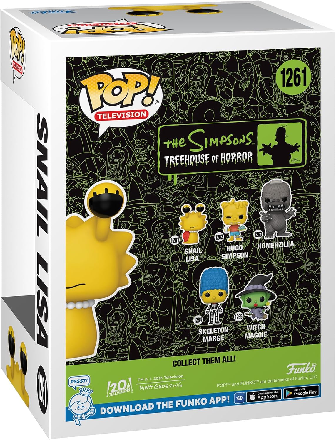 Funko POP! TV: Simpsons S9- Snail Lisa Simpson - the Simpsons - Collectable Vinyl Figure - Gift Idea - Official Merchandise - Toys for Kids & Adults - TV Fans - Model Figure for Collectors