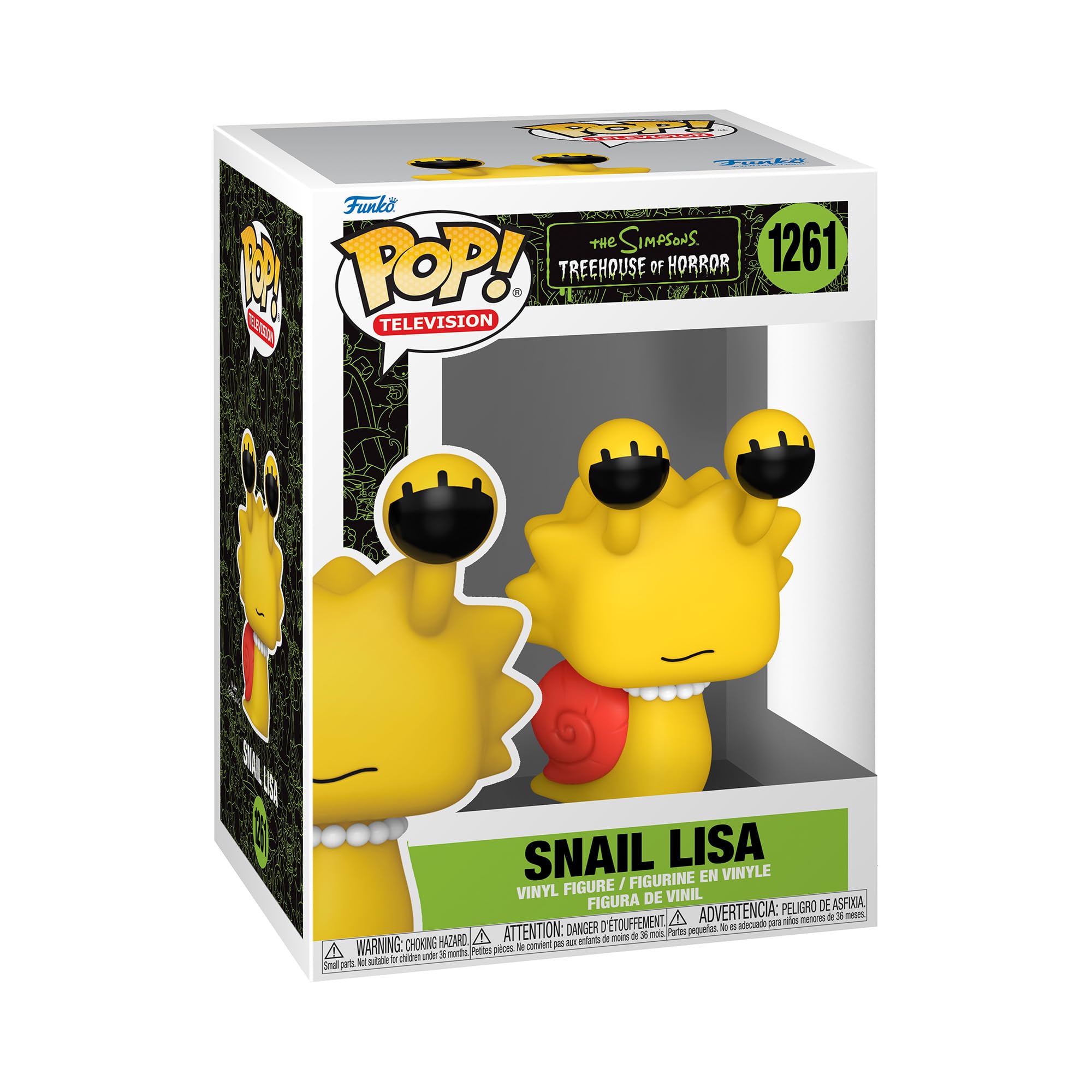 Funko POP! TV: Simpsons S9- Snail Lisa Simpson - the Simpsons - Collectable Vinyl Figure - Gift Idea - Official Merchandise - Toys for Kids & Adults - TV Fans - Model Figure for Collectors