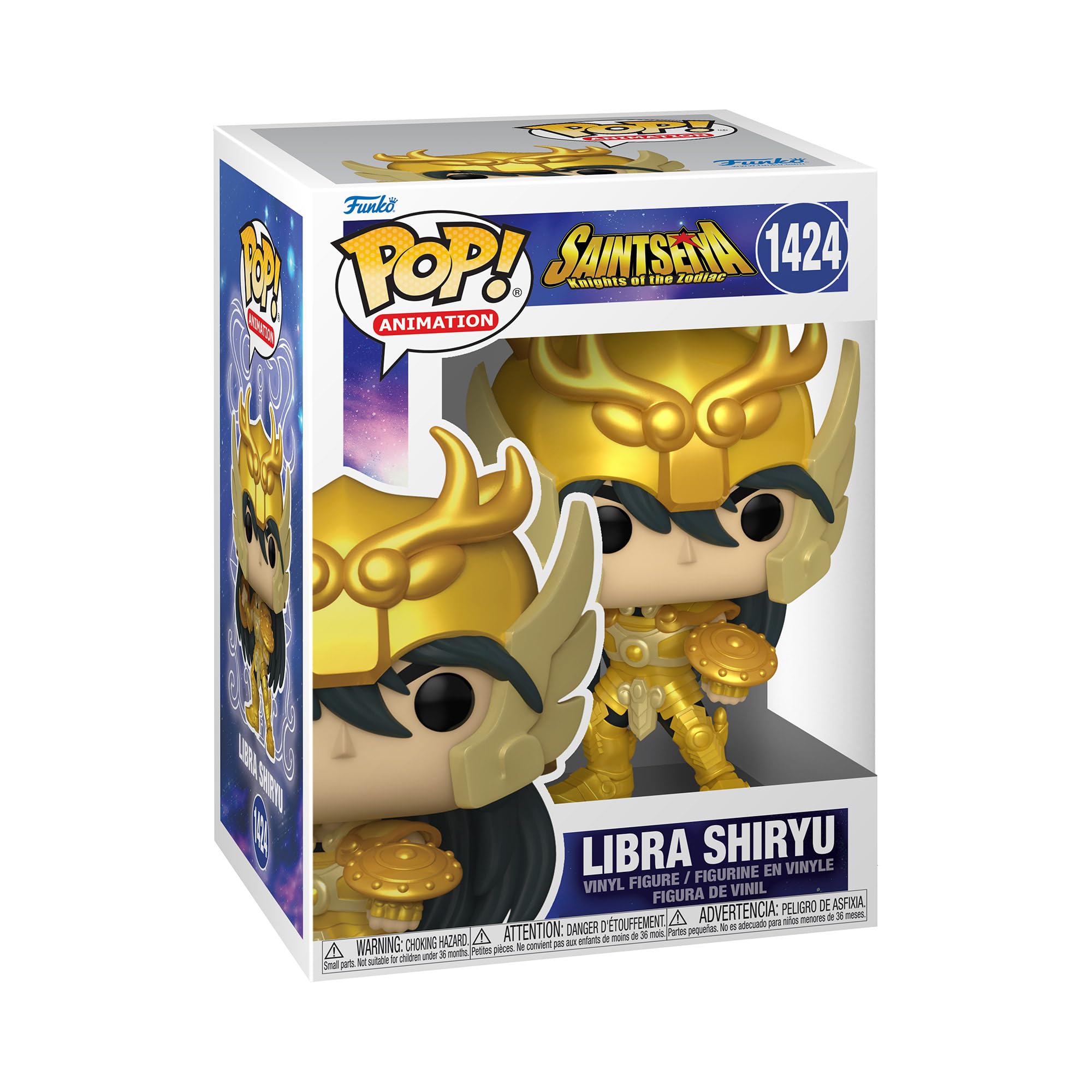 Funko POP! Animation: Saint Seiya - Gold Libra Dragon Shiryu - Collectable Vinyl Figure - Gift Idea - Official Merchandise - Toys for Kids & Adults - Anime Fans - Model Figure for Collectors