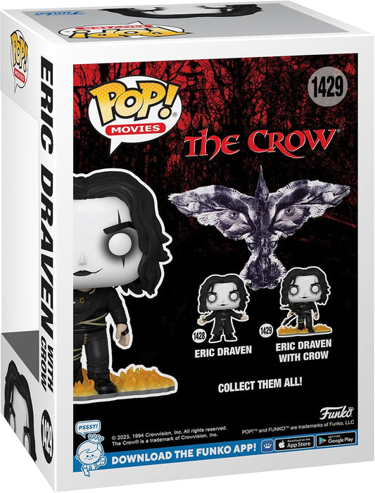 Funko POP! Movies: the Crow - Eric With Crow - Collectable Vinyl Figure - Gift Idea - Official Merchandise - Toys for Kids & Adults - Movies Fans - Model Figure for Collectors and Display