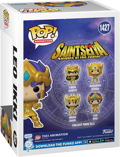 Funko POP! Animation: Saint Seiya - Gold Leo Phoenix Ikki - Collectable Vinyl Figure - Gift Idea - Official Merchandise - Toys for Kids & Adults - Anime Fans - Model Figure for Collectors and Display